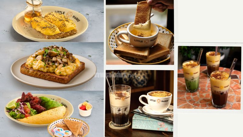 Từng món ăn, nước uống được chu đáo chăm chút đến từng chi tiết nhỏ cho từng vị khách dạo bước đến đây. 