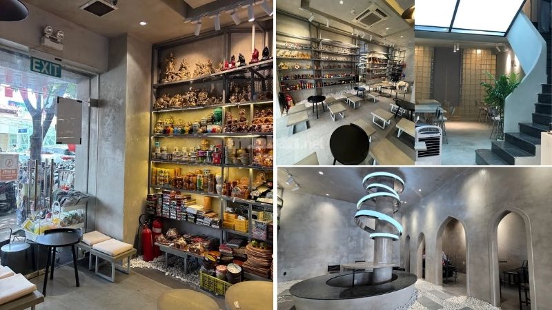COMA Coffee được thiết kế với phong cách hiện đại với nhiều góc ngồi đa dạng