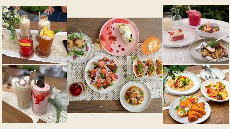 DaybyDay phục vụ các món từ Á đến Âu được chăm chút tỉ mỉ