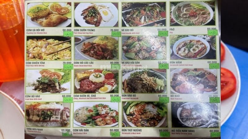 Cơm tấm bà Ủi chợ Bến Thành