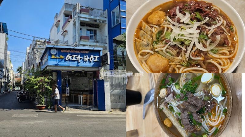 Tô bún bò Huế đầy ắp topping 