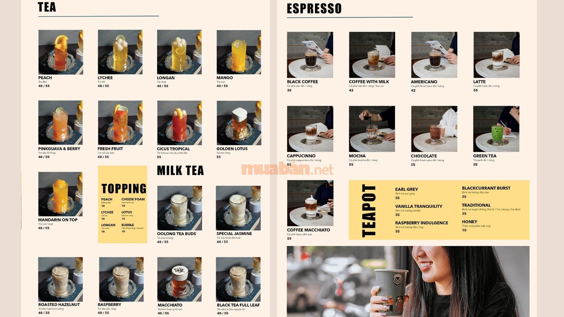Menu Kai coffee