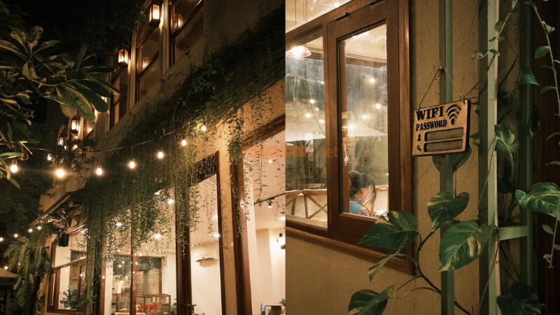Không gian Tiệm CAFE KO? (Nguồn: Internet)