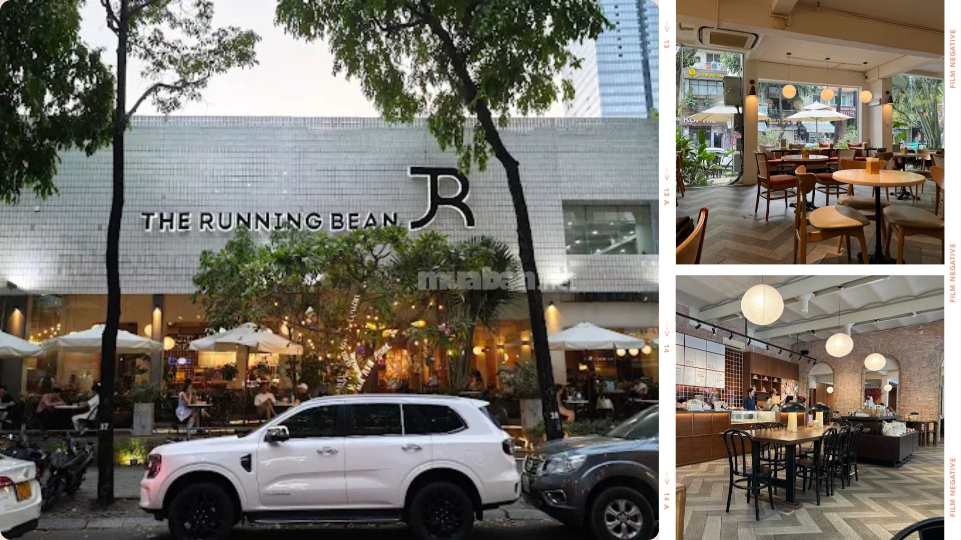 The Running Bean nổi tiếng với phong cách hiện đại và tinh tế