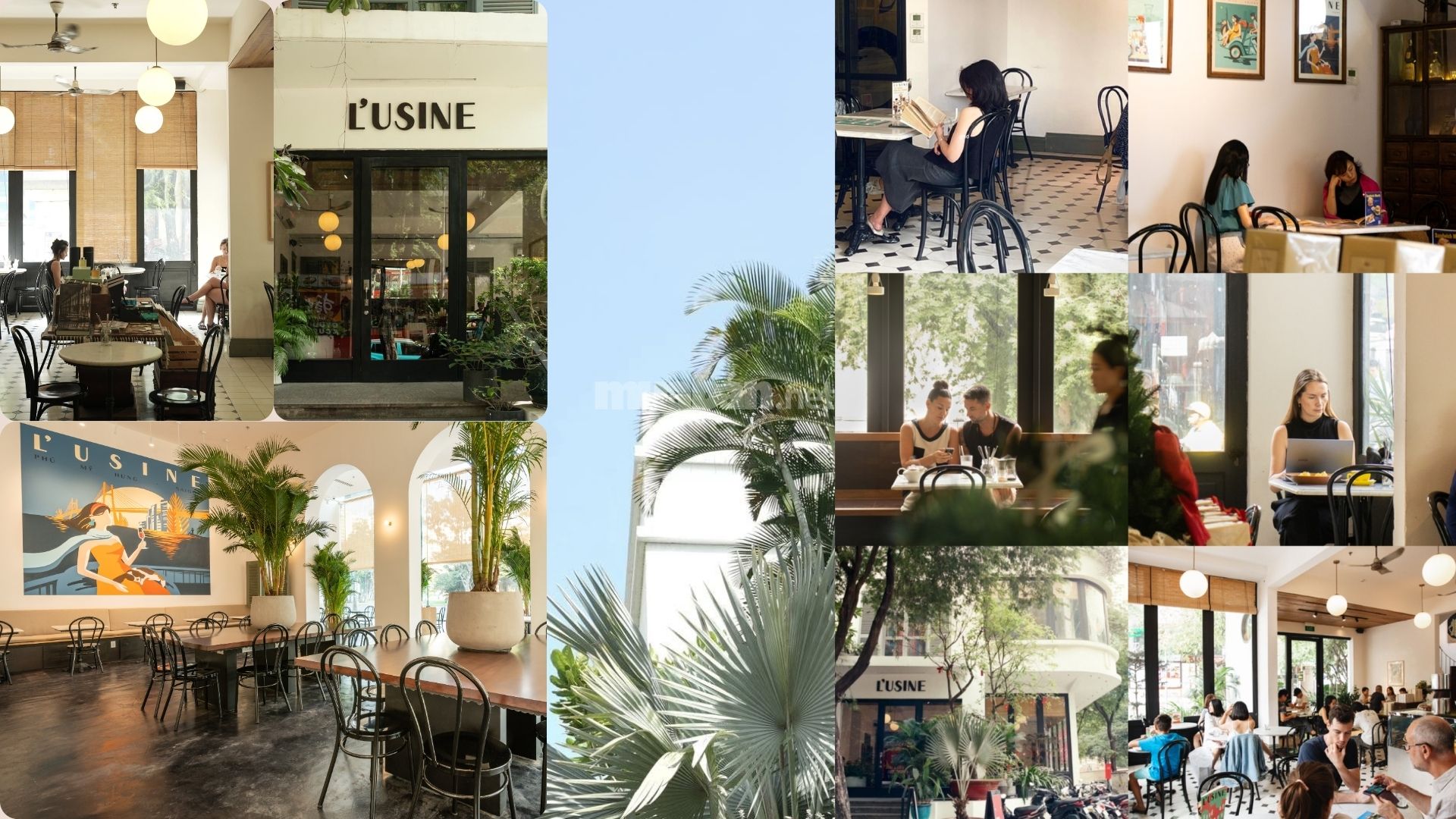 L’Usine là biểu tượng của phong cách café sang trọng giữa lòng Sài Gòn