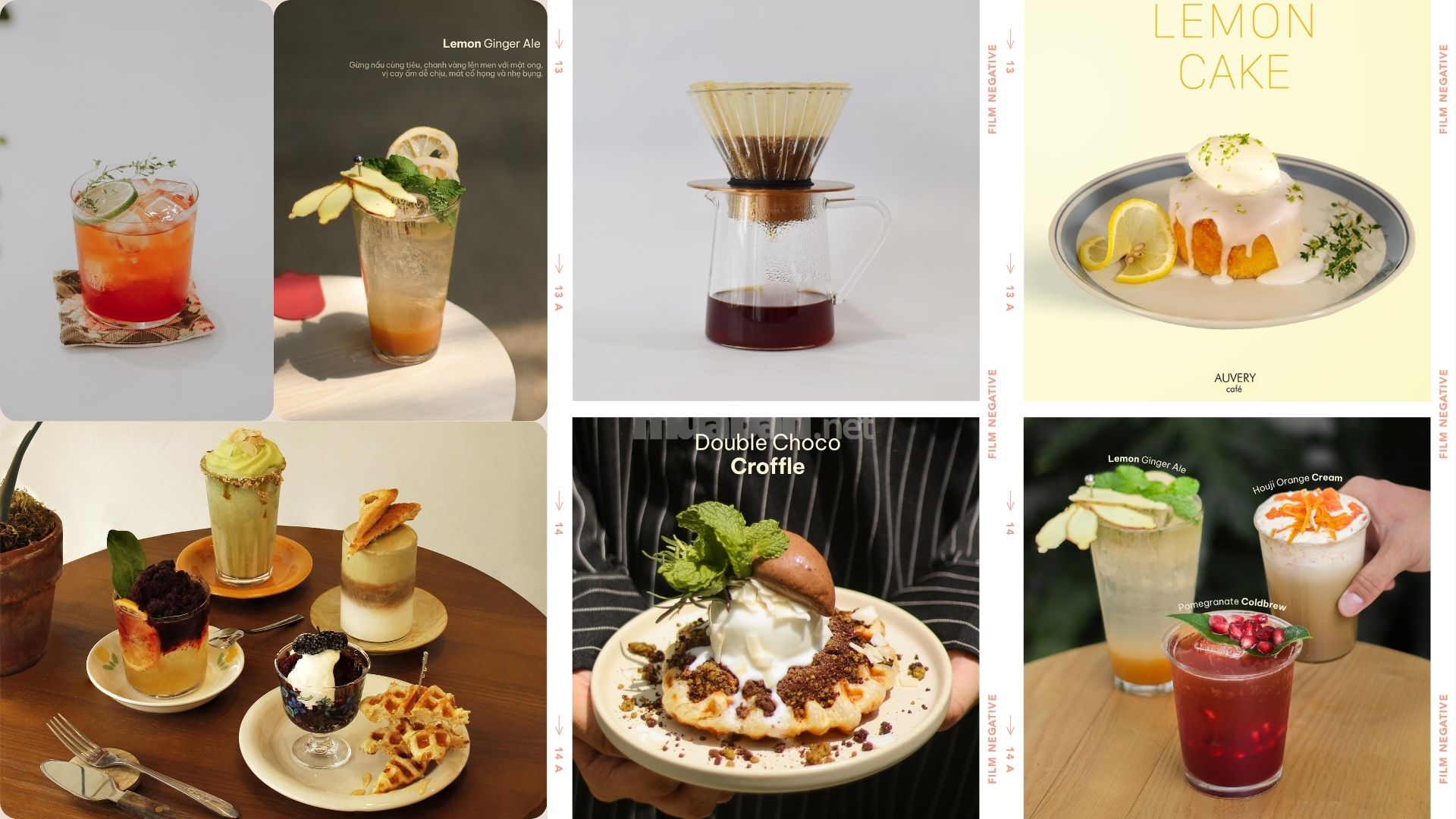Auvery Cafe gây ấn tượng với thực đơn cà phê rang xay chất lượng và các món nước được pha chế tinh tế