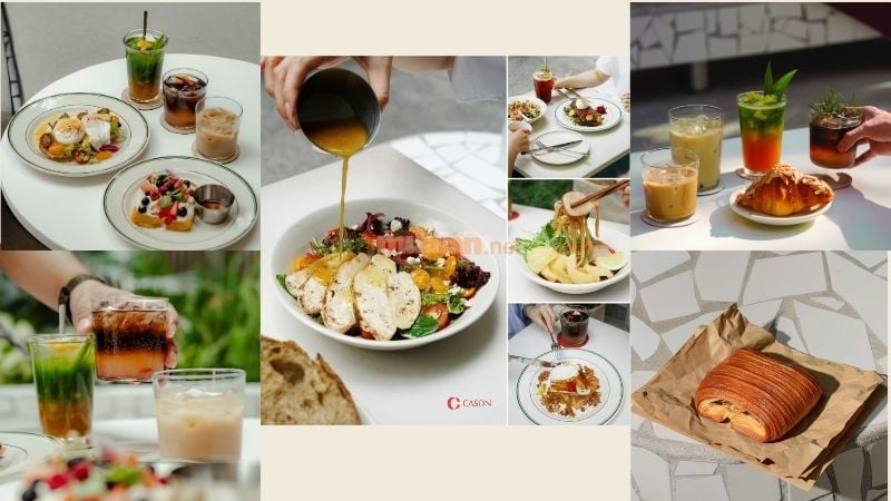 Bánh ngọt và món ăn nhẹ, được trình bày chỉn chu và hợp vị với đồ uống