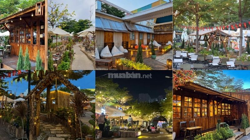LỀ CAFÉ gây ấn tượng bởi phong cách thiết kế nhẹ nhàng, pha lẫn nét mộc mạc và hiện đại