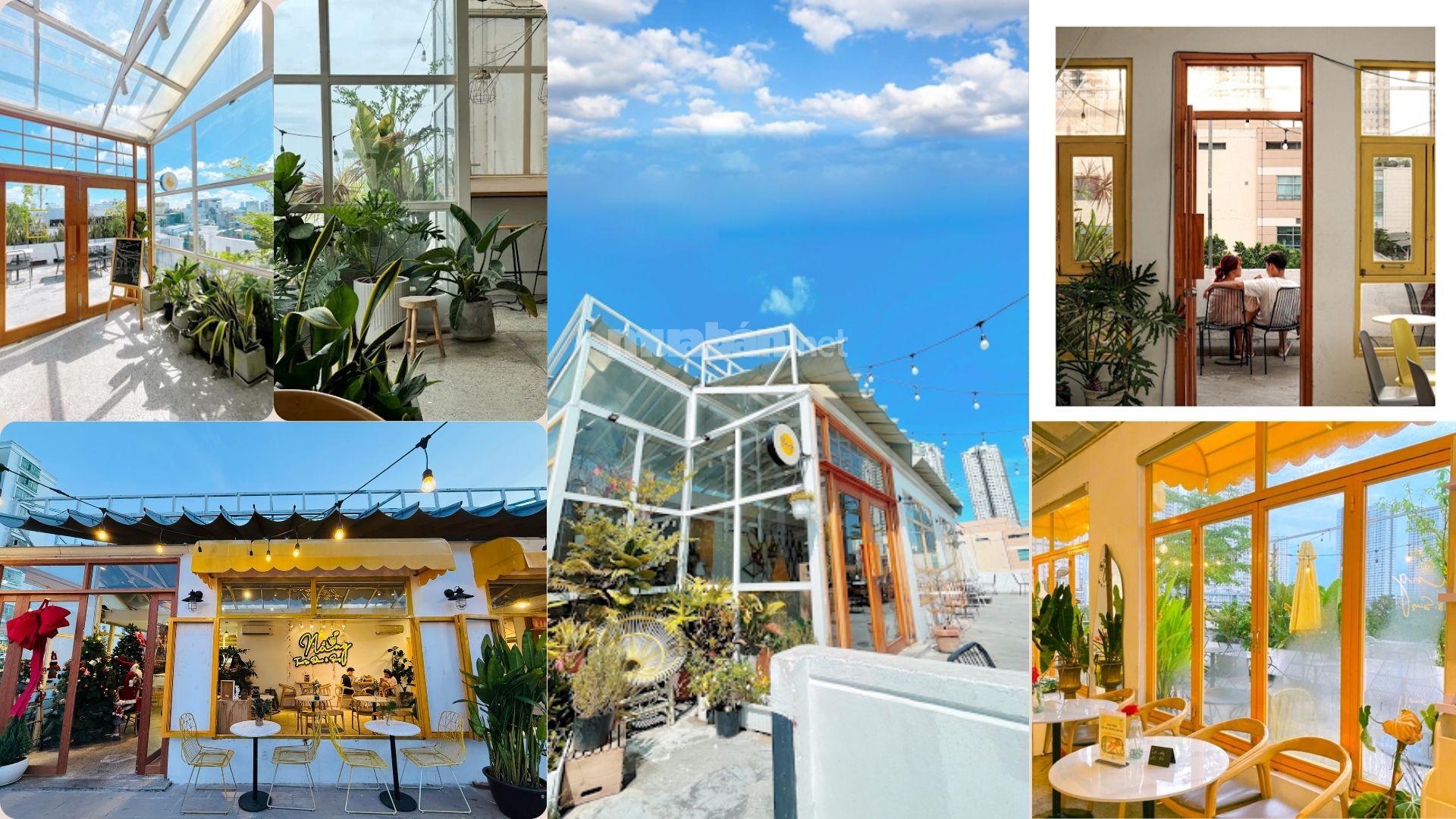 Nắng Rooftop Coffee là điểm hẹn yêu thích của những ai muốn ngắm nhìn Sài Gòn từ trên cao
