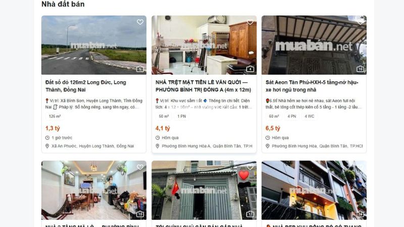 tìm hiểu trải nghiệm mua nhà chính chủ trên Muaban.net