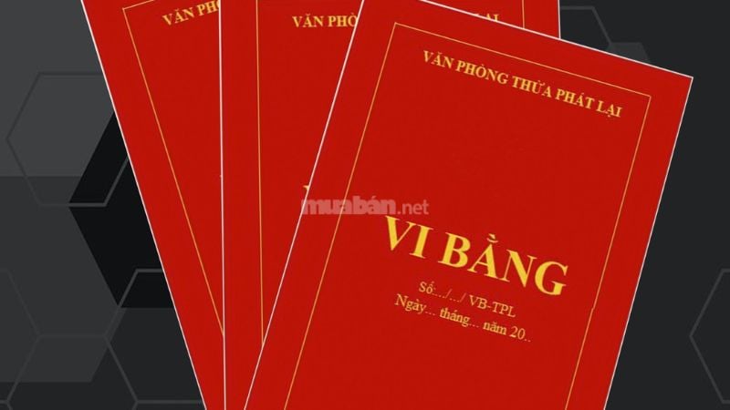 Mua nhà vi bằng là quá trình giao dịch giữa bên mua và bên bán dưới sự chứng kiến của Thừa phát lại