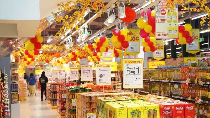 Hệ thống siêu thị tuyển nhân viên dịp tết