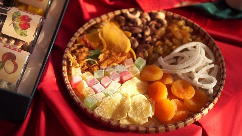 Mứt Tết các loại