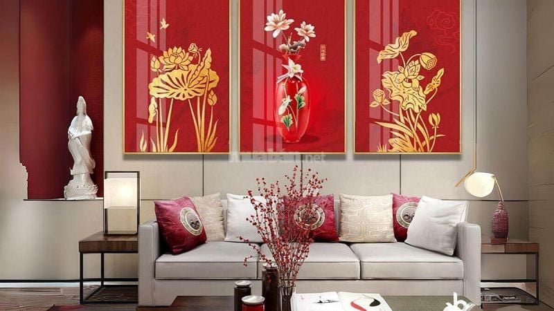 Tranh ảnh treo tường vào ngày Tết