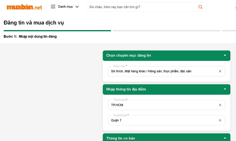 Chủ động đăng tin rao bán hàng Tết trên Muaban.net