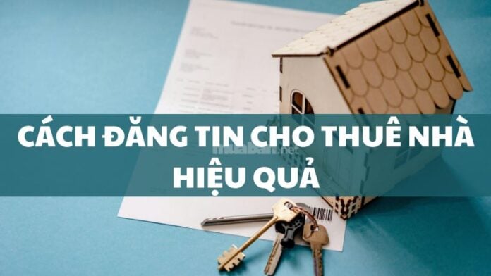 Các cách đăng tin cho thuê nhà hiệu quả.
