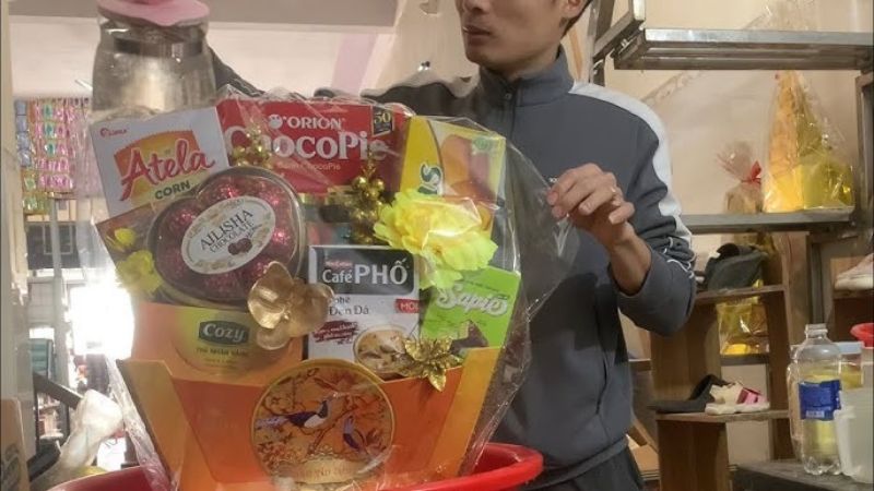 Đóng gói quà Tết