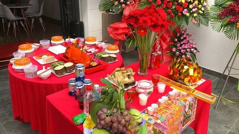 Xem ngày tốt khai trương tháng 11/2025 kinh doanh phát tài Lễ vật cúng khai trương