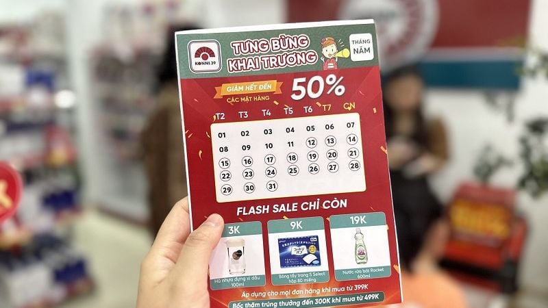 Ngày tốt khai trương tháng 12 năm 2025 chiêu tài hồng phát Tổ chức chương trình ưu đãi trong ngày khai trương để thu hút khách hàng (Nguồn: Konnic39.vn)