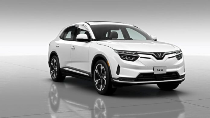 VinFast VF8 nổi bật với thiết kế sang trọng