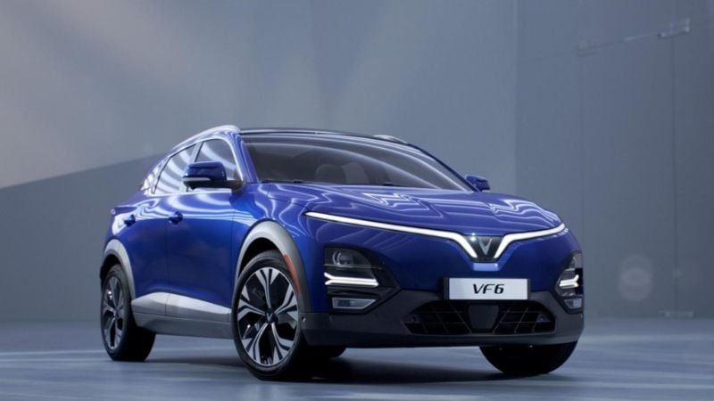 Thiết kế phần đầu xe Vinfast FV6 (Nguồn" Showroom Vinfast Cộng Hòa)