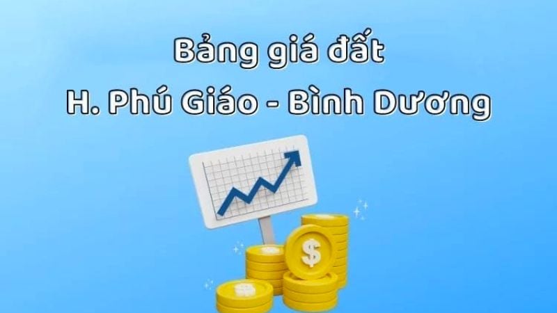 Bảng giá đất Bình Dương cập nhật mới nhất Bảng giá đất Phú Giáo Bình Dương