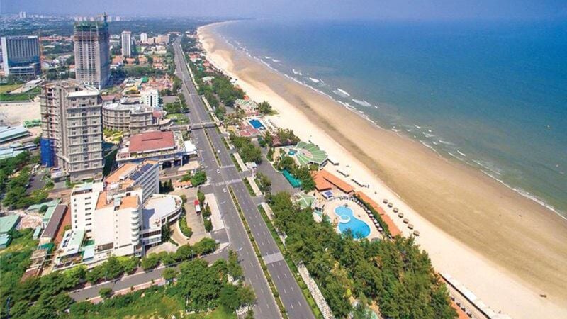 Bảng giá đất Bà Rịa Vũng Tàu mới nhất sau sáp nhập Đất nền ven biển đang phát triển resort