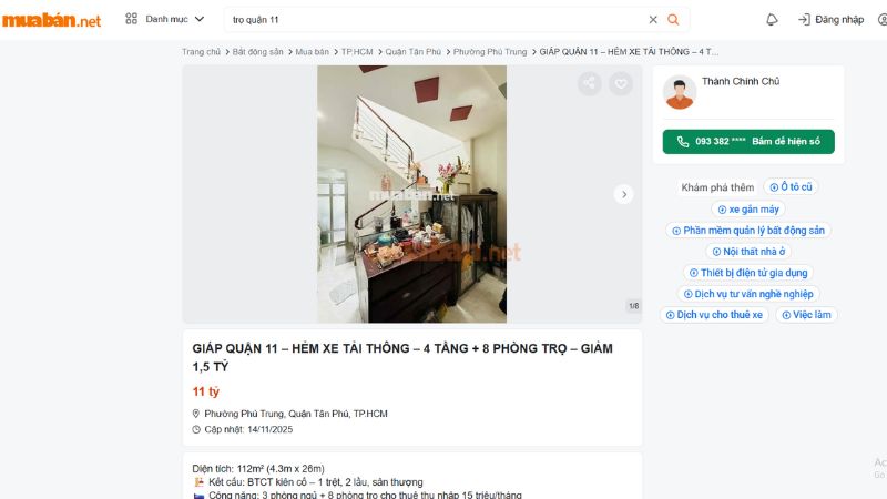 Tham khảo Muaban.net để tìm kiếm những căn trọ uy tín, chất lượng.