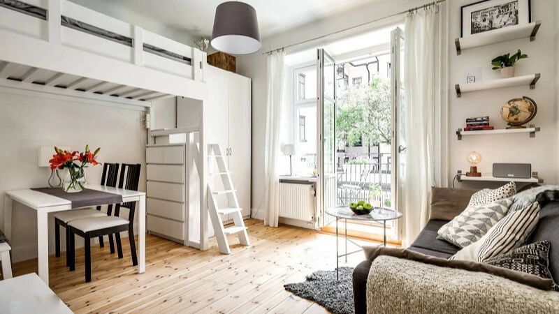 Nguyên tắc tỷ lệ và hài hòa giúp căn phòng trở nên tinh tế và cuốn hút. 