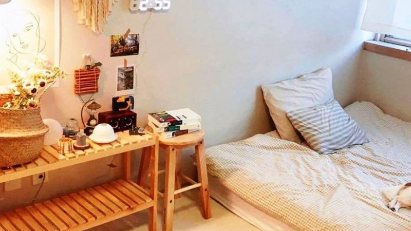 Bày trí phòng trọ đẹp với mức giá tiết kiệm. 