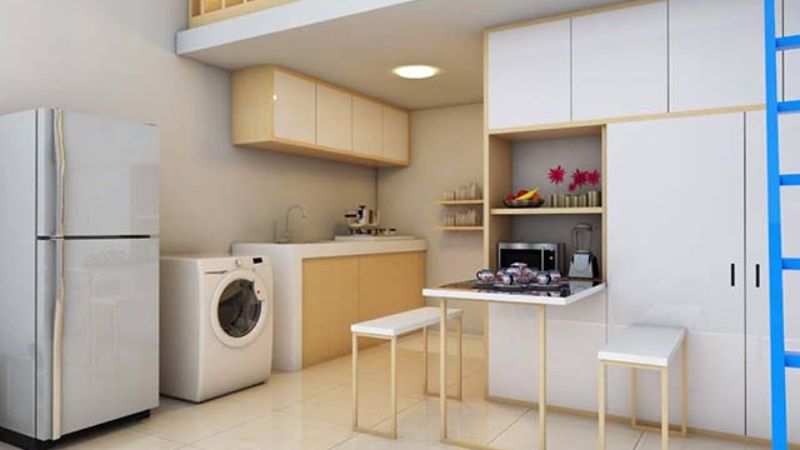 Mẫu trang trí phòng trọ đẹp cực xinh với mức giá tiết kiệm. 