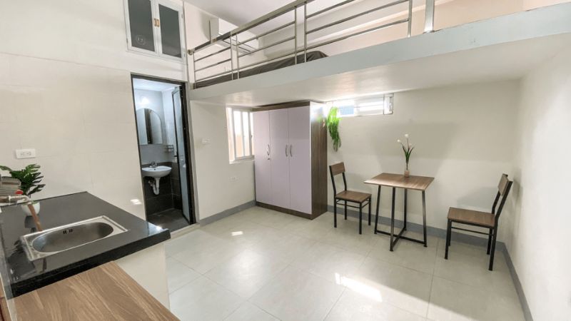 Nên vệ sinh thường xuyên để giúp không gian thoáng đãng. 