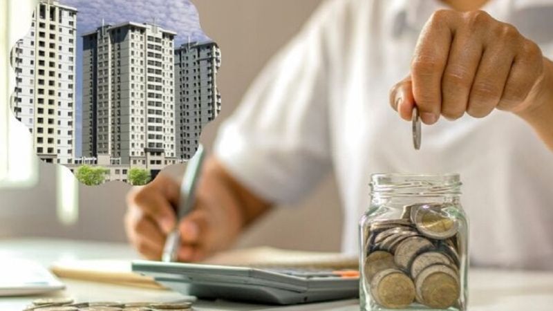 Người có thu nhập 20 triệu tính toán tài chính và tiết kiệm để mua nhà trả góp