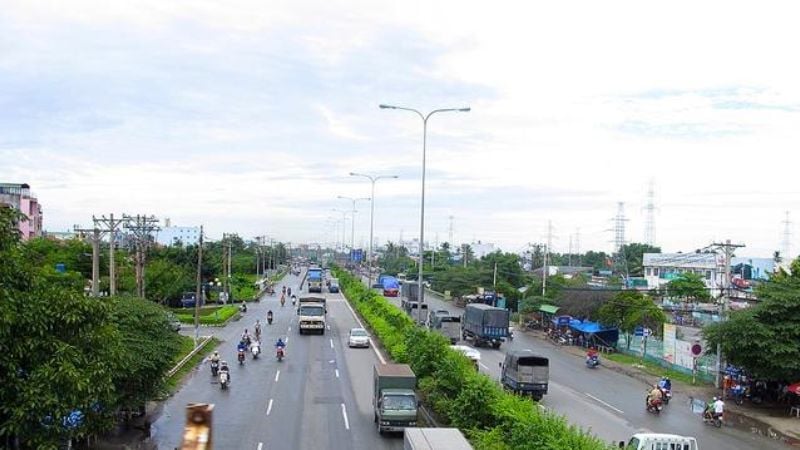 Hạ tầng giao thông tại quận 12 cũng đang được cải thiện