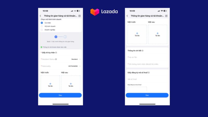 Cách bán hàng trên Lazada trên điện thoại cho người mới cực nhanh Đăng tải giấy tờ lên Lazada
