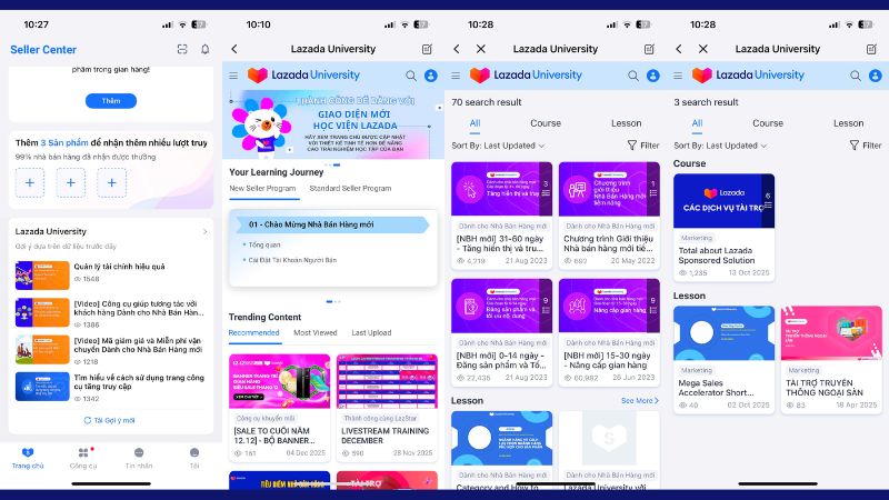 Cách bán hàng trên Lazada trên điện thoại cho người mới cực nhanh Hoàn thành khóa học dành cho bán hàng mới trên Lazada