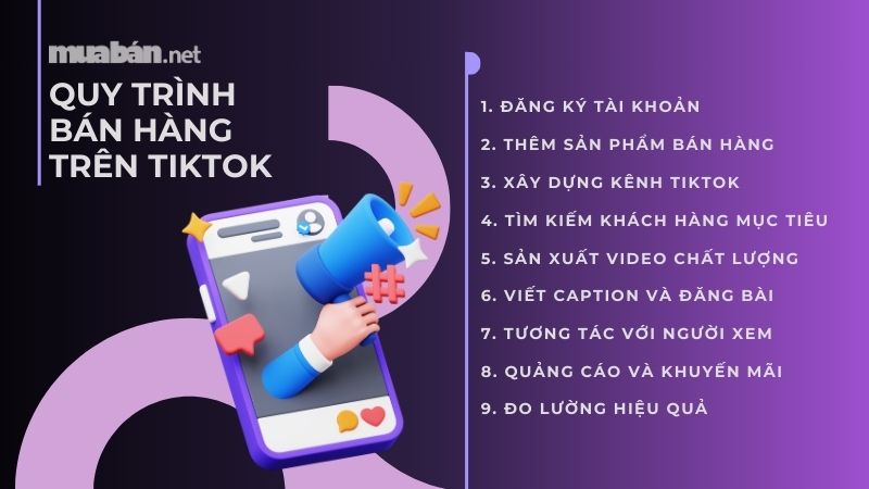 Cách bán hàng trên TikTok chi tiết giúp nổ đơn hiệu quả 9 bước cách bán hàng trên TikTok hiệu quả