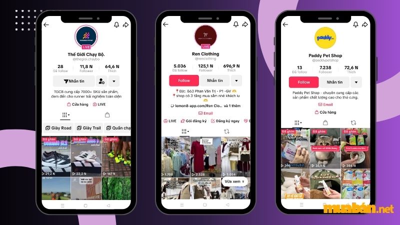 Cách bán hàng trên TikTok chi tiết giúp nổ đơn hiệu quả Profile kênh TikTok bán hàng nên ngắn gọn, ghi nổi bật các thông tin chính