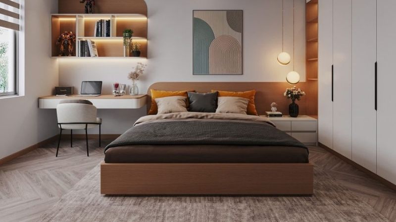 Nhà hướng Đông hợp tuổi nào? Giải đáp phong thủy chi tiết Giường ngủ không nên đặt dưới xà ngang để tránh tạo áp lực vô hình
