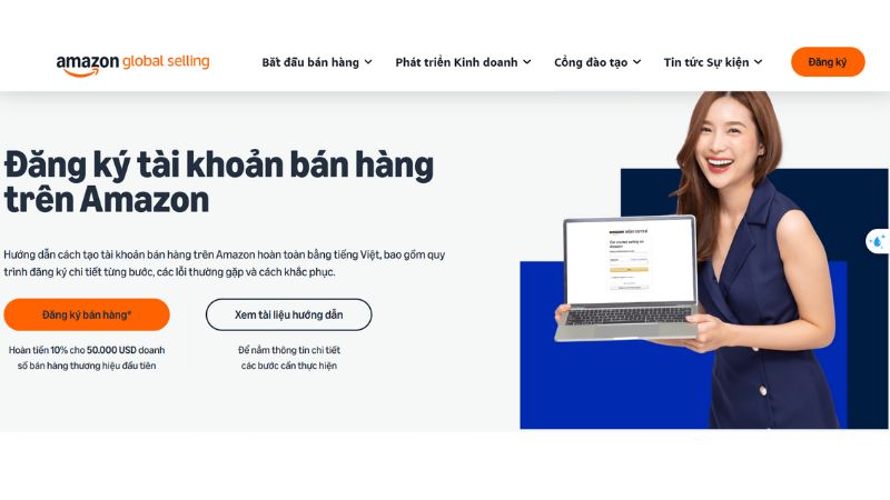 Cách bán hàng trên Amazon dễ hiểu cho người mới bắt đầu Tài khoản Seller Central hợp lệ là điều kiện cần có để bán hàng trên Amazon