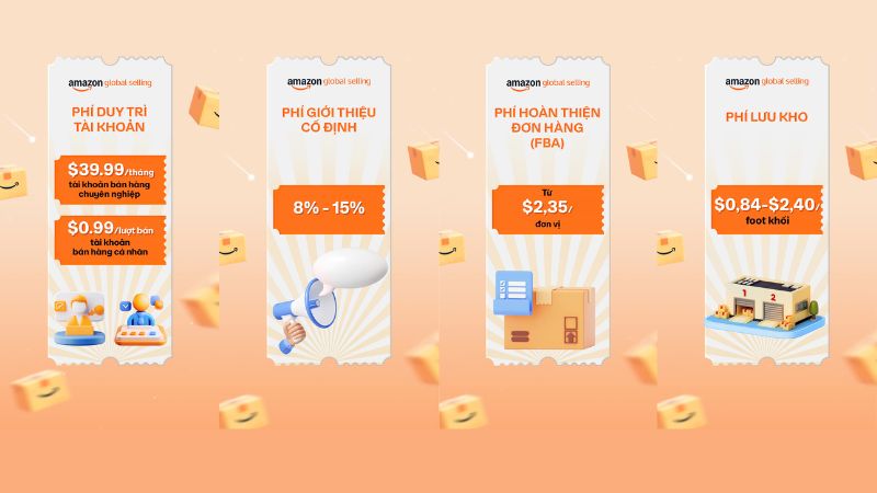 Cách bán hàng trên Amazon dễ hiểu cho người mới bắt đầu Tổng hợp các loại chi phí bán hàng trên Amazon