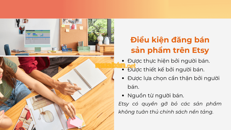 Cách bán hàng trên Etsy chi tiết cho người mới bắt đầu Điều kiện đăng bán sản phẩm trên Etsy