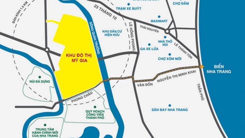 Khu đô thị Mỹ Gia: Vị trí, tiện ích, tiềm năng dự án KĐT sở hữu vị trí chiến lược, dễ dàng tiếp cận đa dạng các tiện ích ngoại khu