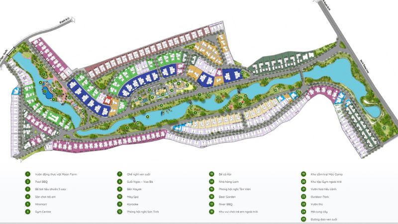 Khu đô thị Xanh Villas: Vị trí, tiện ích, tiềm năng dự án Tiện ích nội khu khu đô thị Xanh Villas