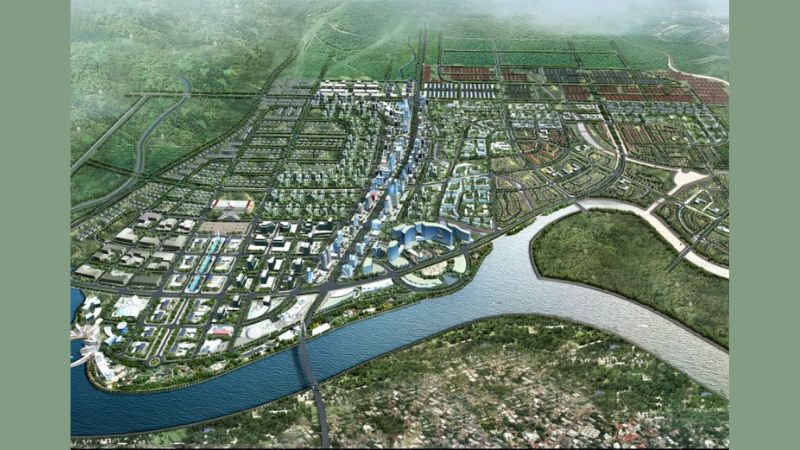 Khu đô thị Bắc Sông Cấm: Vị trí, tiện ích, tiềm năng dự án Tổng quan khu đô thị Bắc Sông Cấm