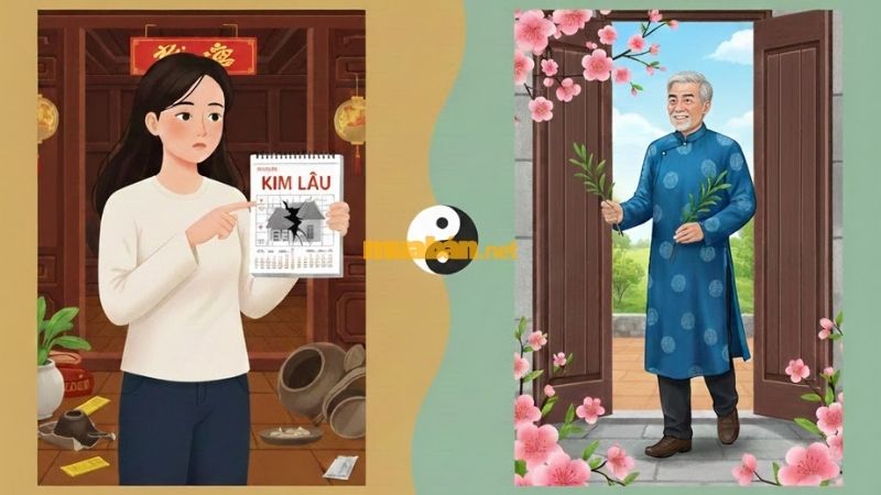 Tuổi xông đất cho gia chủ tuổi Thân năm 2026 may mắn, tài lộc Gia chủ tuổi Thân nên tránh chọn người phạm Kim Lâu xông đất 2026