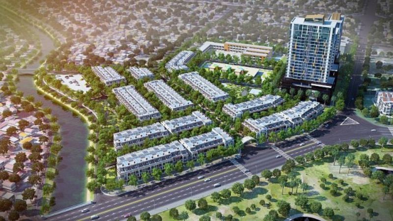 Khu đô thị Ao Sào: Vị trí, tiện ích, tiềm năng dự án Khu đô thị Ao Sào nhìn từ trên cao (Nguồn: Batdongsan.com)