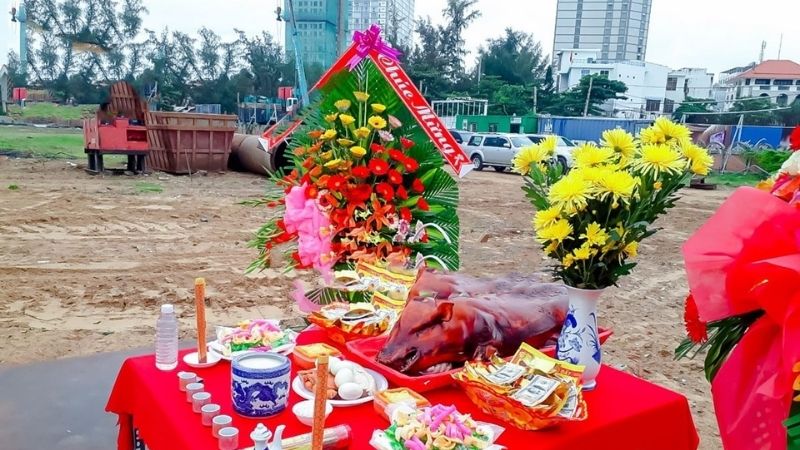 Ngày tốt động thổ tháng 2 năm 2026 chuẩn phong thủy Lễ vật cúng động thổ không cần quá cầu kỳ nhưng phải đầy đủ