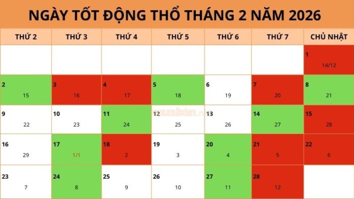 ngay-tot-dong-tho-thang-2-nam-2026 (2) Ngày tốt động thổ tháng 2 năm 2026 chuẩn phong thủy
