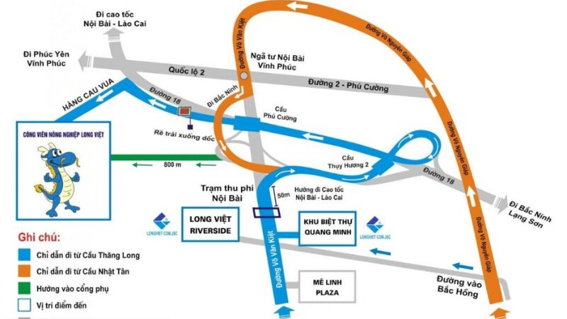 Khu đô thị Quang Minh: Vị trí, tiện ích, tiềm năng dự án Tiện ích ngoại khu của khu đô thị Nam Quang